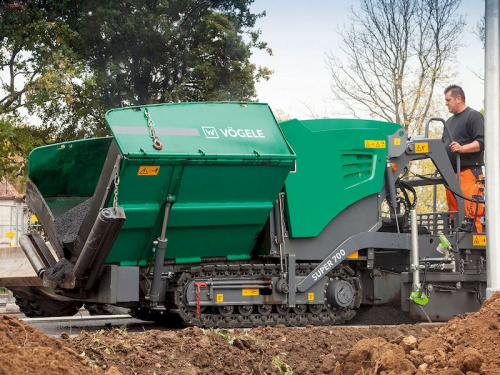 Аренда асфальтоукладчика Vogele SUPER 700